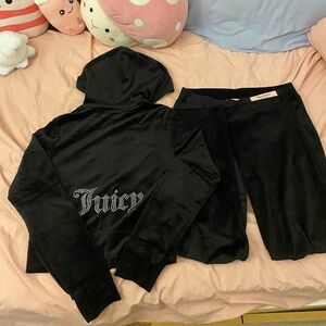 Black Juicy Couture Tracksuit
